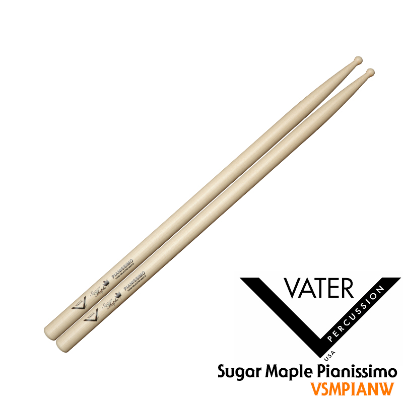 [★드럼채널★] Vater Sugar Maple 'Pianissimo' Wood Tip/VSPIANW